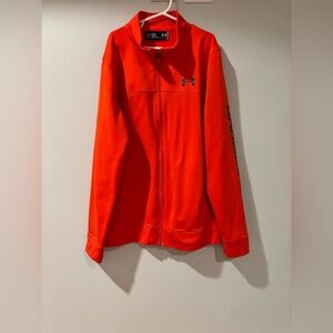Under Armour Bright Red Zip-Up Jacket
